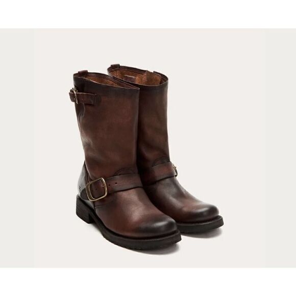 FRYE Veronica Short Redwood Size 8 NWT - Picture 2 of 4